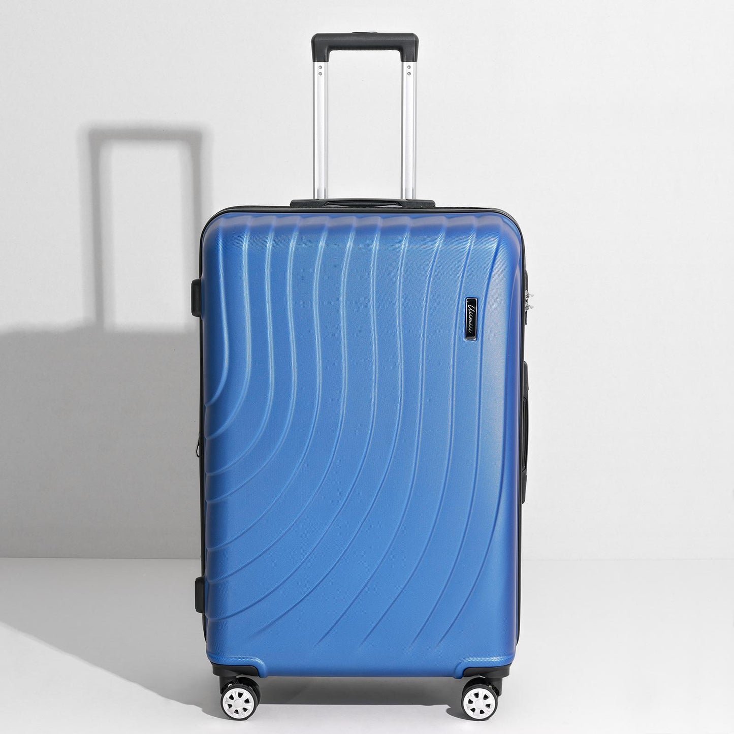 uiimiii midnight blue large check-in luggage