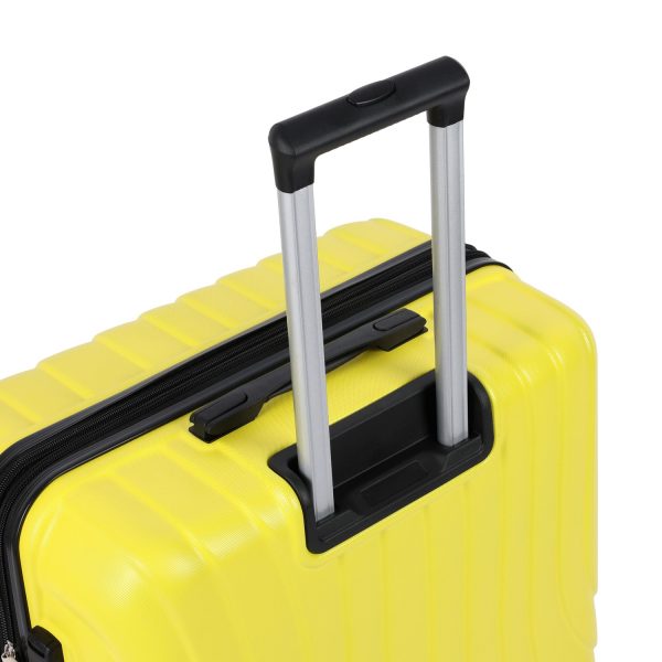 2024 Latest Style Hard Shell Carry On Luggage Suitcase – Yellow
